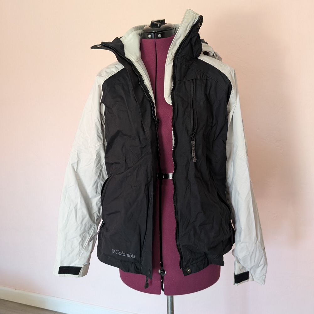 Columbia Black and Gray Jacket